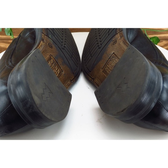 Nunn Bush Shoes Sz 11 M‎ Black Derby Oxfords Leather Men